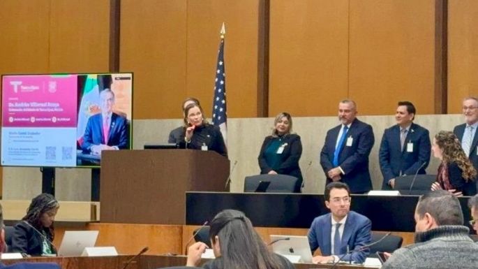 Participa Tamaulipas en reunión plenaria binacional México–Estados Unidos sobre puentes y cruces internacionales