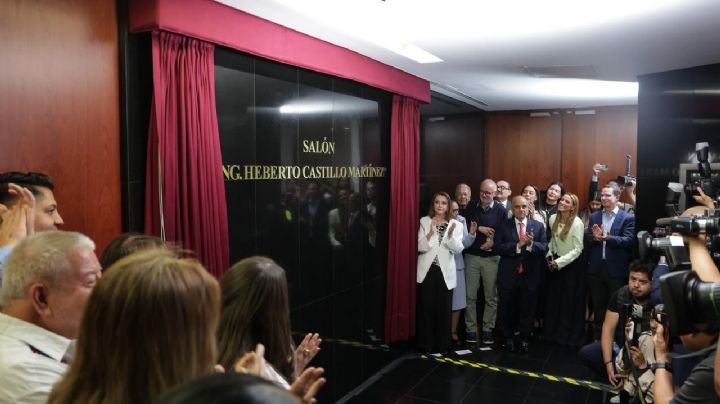 Senadores nombran salón de la Comisión Permanente “Ing. Heberto Castillo Martínez”