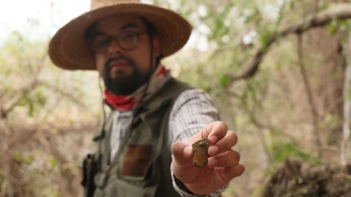 INAH halla pintura rupestre de más de 4 mil años en Hidalgo; ajustan ruta del Tren México-Querétaro