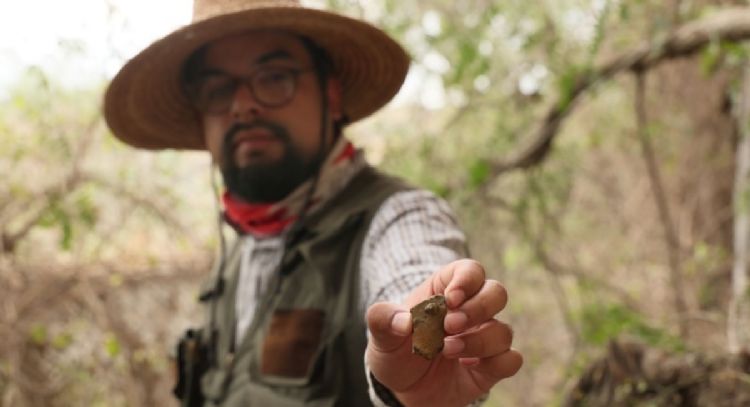 INAH halla pintura rupestre de más de 4 mil años en Hidalgo; ajustan ruta del Tren México-Querétaro