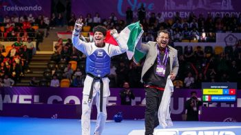 Medallistas mundiales juveniles de taekwondo ganan sin apoyo gubernamental