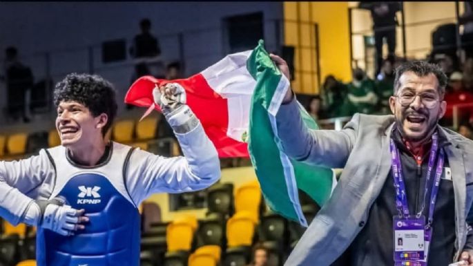 México gana oro en un Mundial Juvenil de Taekwondo después de 16 años