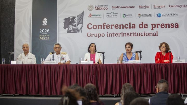 El gobierno admite que el derrame en el Golfo se originó en Pemex; separan a tres funcionarios