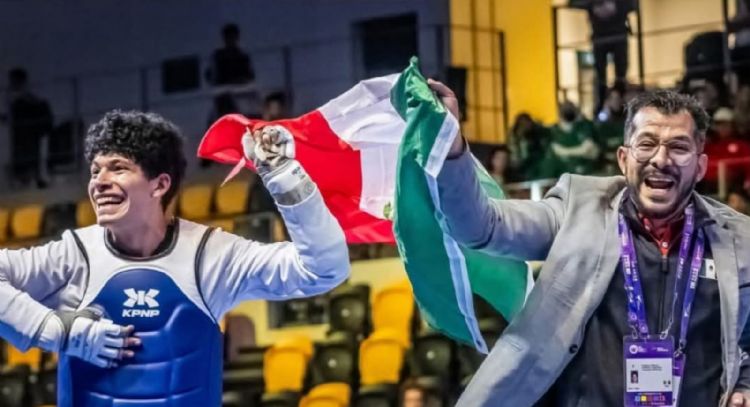 México gana oro en un Mundial Juvenil de Taekwondo después de 16 años