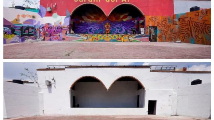 Gobierno de Pachuca borra murales; “ya no eran arte”, dice el alcalde