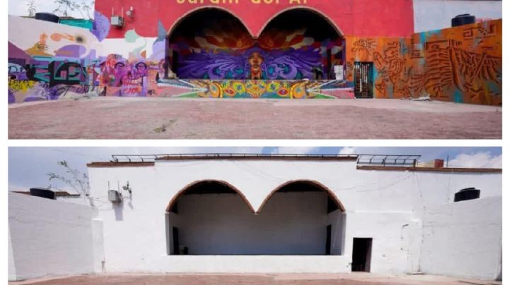 Gobierno de Pachuca borra murales; “ya no eran arte”, dice el alcalde