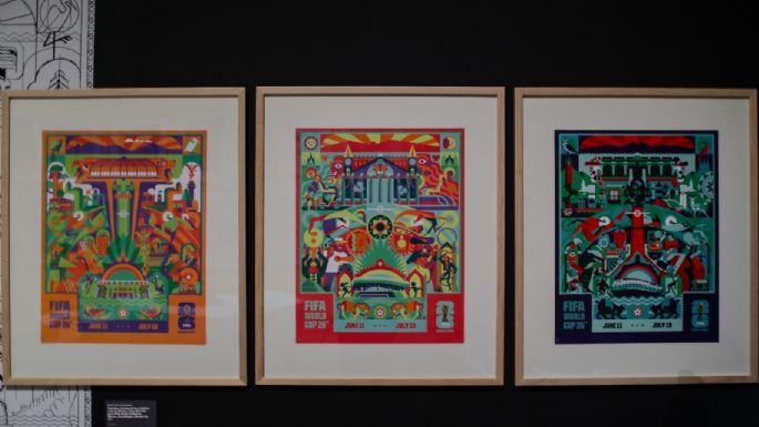 Tacos, mariachi y fundidoras: carteles del Mundial 2026 que narran la identidad de México (Video)