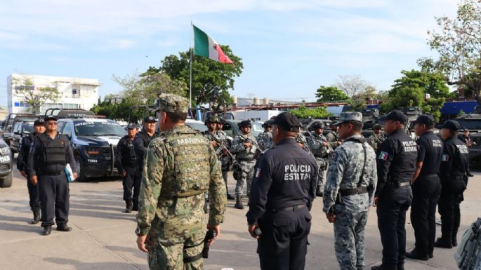 Refuerzan seguridad en Villahermosa con operativo interinstitucional ante alta incidencia criminal