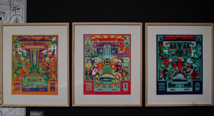 Tacos, mariachi y fundidoras: carteles del Mundial 2026 que narran la identidad de México (Video)