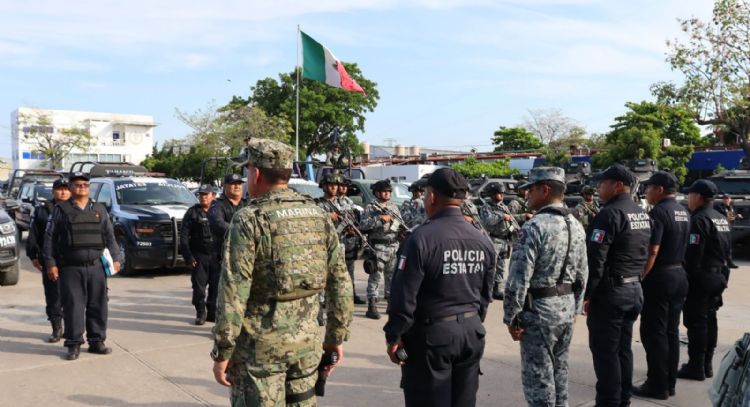 Refuerzan seguridad en Villahermosa con operativo interinstitucional ante alta incidencia criminal
