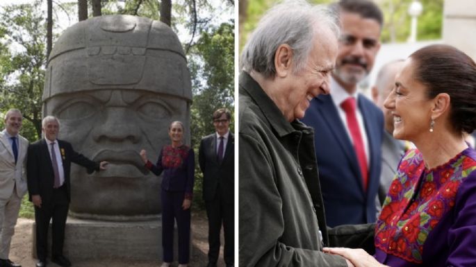 Sheinbaum visita centro de Supercomputación en Barcelona y presume encuentro con Serrat