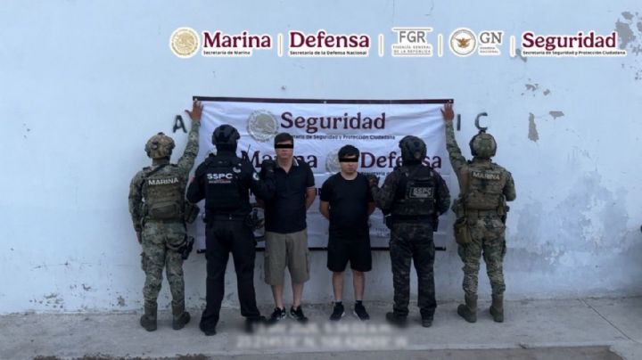 Detienen en Mazatlán a dos operadores de Los Chapitos
