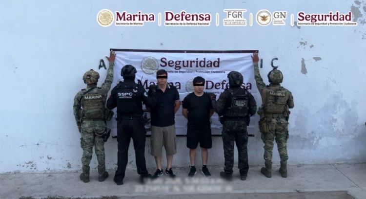Detienen en Mazatlán a dos operadores de Los Chapitos