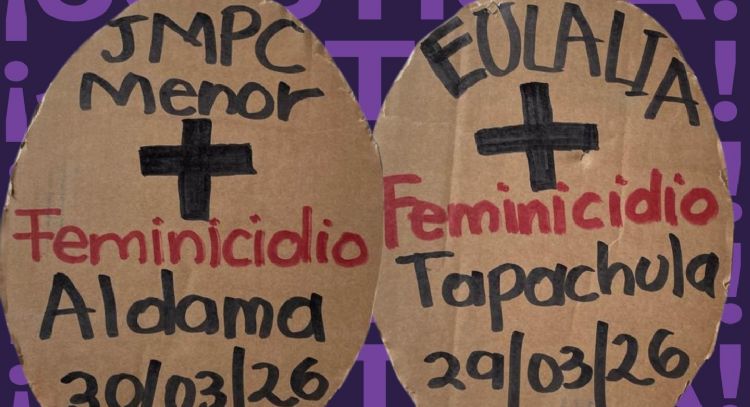 Chiapas registró seis feminicidios en marzo; la cifra más alta en los últimos años en la entidad