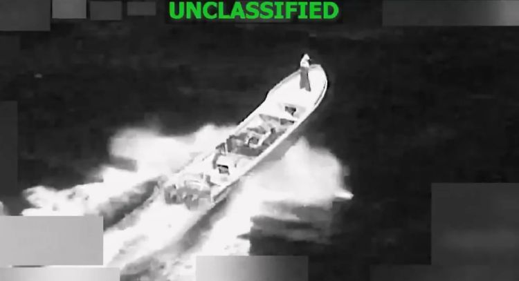 EU ataca una supuesta embarcación de narcotraficantes en el mar Caribe y deja tres muertos