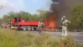 Foto ilustrativa de la nota titulada: Accidente de convoy militar deja tres soldados muertos y seis heridos (Video)