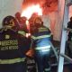 Bomberos de la CDMX combaten un incendio en la zona de La Merced (Video)