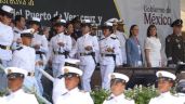Foto ilustrativa de la nota titulada: México necesita marinos valientes, íntegros y honestos: Sheinbaum