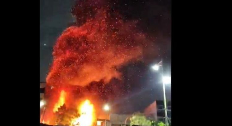 Incendio en La Merced deja un saldo de 100 puestos dañados