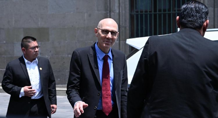 Sheinbaum se reúne con el alto comisionado de la ONU Volker Türk