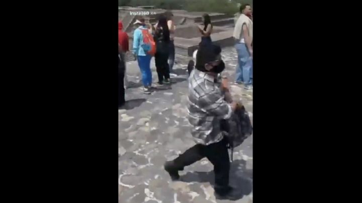 Nuevo video capta al agresor de Teotihuacán antes de abrir fuego