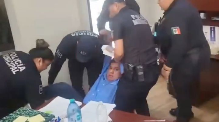 Sacan a la fuerza a gerente de Simas de Piedras Negras investigado por irregularidades (Video)