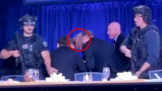 Detienen a tirador en cena de corresponsales; Servicio Secreto evacúa a Trump (Video)