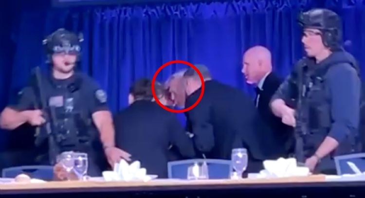 Detienen a tirador en cena de corresponsales; Servicio Secreto evacúa a Trump (Video)