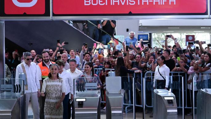 “Tuvimos varios problemas”: Sheinbaum inaugura tren de la Ciudad de México al AIFA
