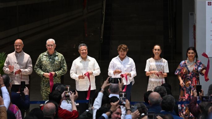 “Tuvimos varios problemas”: Sheinbaum inaugura tren de la Ciudad de México al AIFA