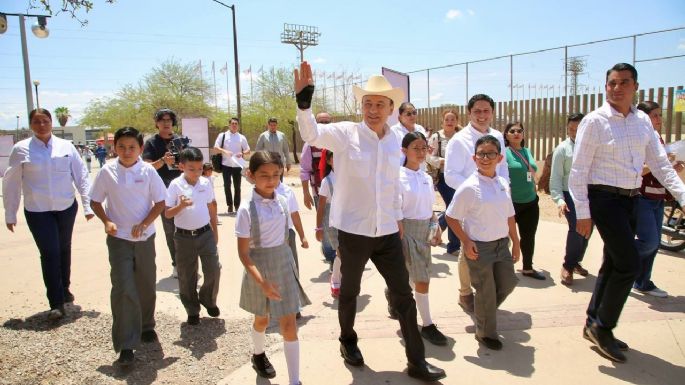 Gobernador Durazo destina la mayor inversión registrada en uniformes escolares; arranca el 6 de mayo