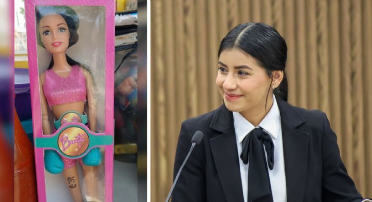 Reparten muñecas de “La Bonita” Sánchez en Puebla; funcionaria niega campaña anticipada