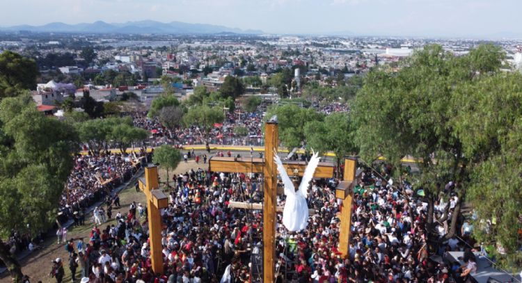Pasión de Cristo en Iztapalapa reune más de 2 millones de asistentes; el registro más alto reportado