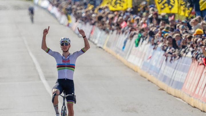 El monumental Pogacar gana el Tour de Flandes por tercera vez consecutiva