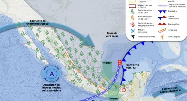 Otra semana de lluvias fuertes, chubascos y granizo: este es el pronóstico de lunes a jueves