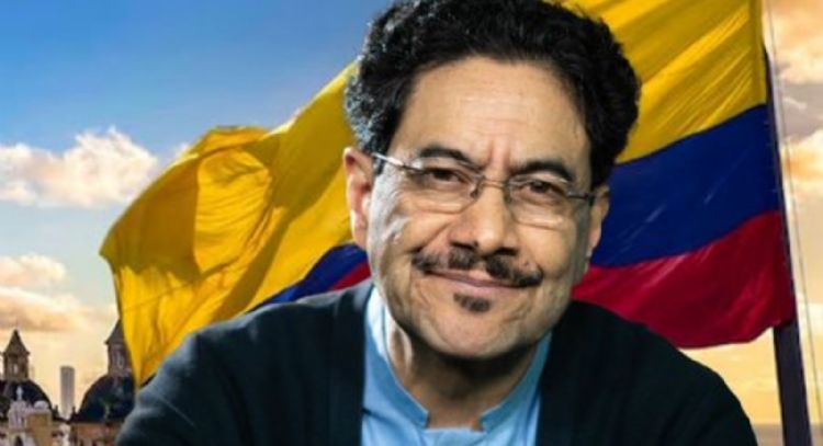 El candidato presidencial colombiano, Iván Cepeda se reúne por segunda vez con Sheinbaum en México