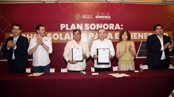 Con Techos Solares, Durazo y Sheinbaum reducen gasto eléctrico en familias sonorenses