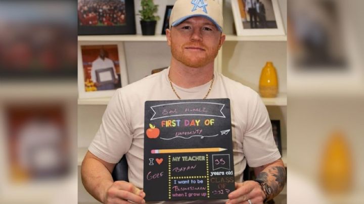 Saúl ‘Canelo’ Álvarez da un giro fuera del boxeo y entra a la universidad