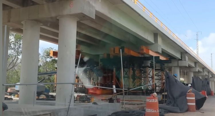 Sheinbaum pide dictamen técnico en Tren Maya tras denuncia de hundimiento