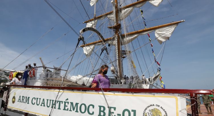 A casi un año del accidente, el Senado autoriza viaje del Buque Escuela Cuauhtémoc
