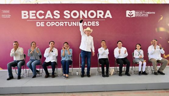 Disminuye en Sonora 13% la deserción escolar con programa de becas de Gobernador Durazo