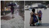 Foto ilustrativa de la nota titulada: Alertas en CDMX: advierten caída de granizo para la noche del viernes y calor el sábado
