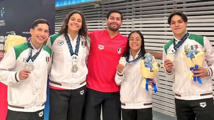 México obtiene plata en equipo mixto de Súper Final de Copa del Mundo de Clavados