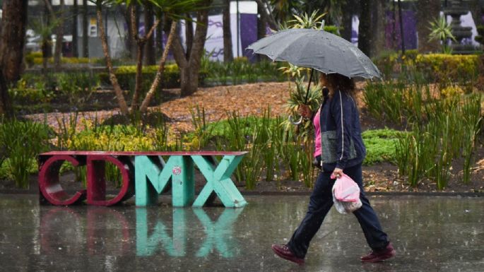 Alerta amarilla en CDMX este domingo por lluvias y vientos fuertes con posible granizo