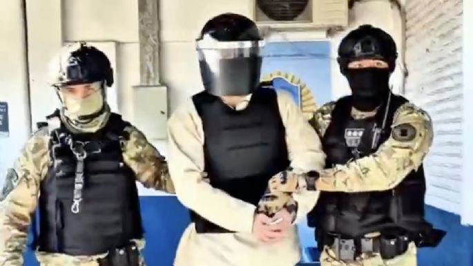 Argentina traslada a un penal al contralmirante Fernando Farías Laguna, acusado de huachicol fiscal