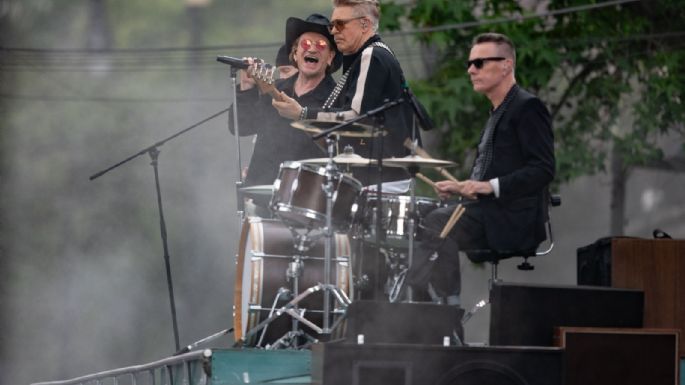 U2 irrumpe en la CDMX y graba su nuevo video musical en el Centro Histórico