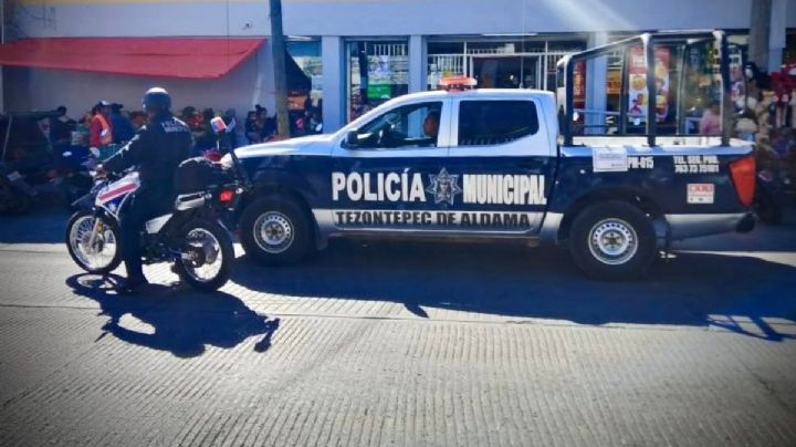 Detienen a director, subdirector y exagente de la policía de Tezontepec, Hidalgo