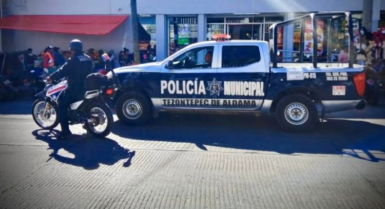 Detienen a director, subdirector y exagente de la policía de Tezontepec, Hidalgo