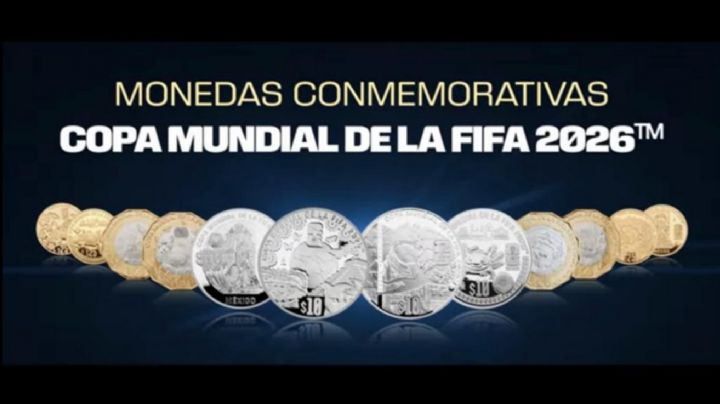 Banxico lanza monedas conmemorativas del Mundial 2026 (Video)
