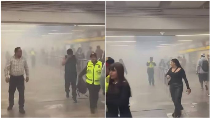 Lanzan petardos durante riña en estación La Raza del Metro; una persona resultó herida